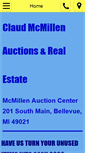 Mobile Screenshot of mcmillenauctions.com